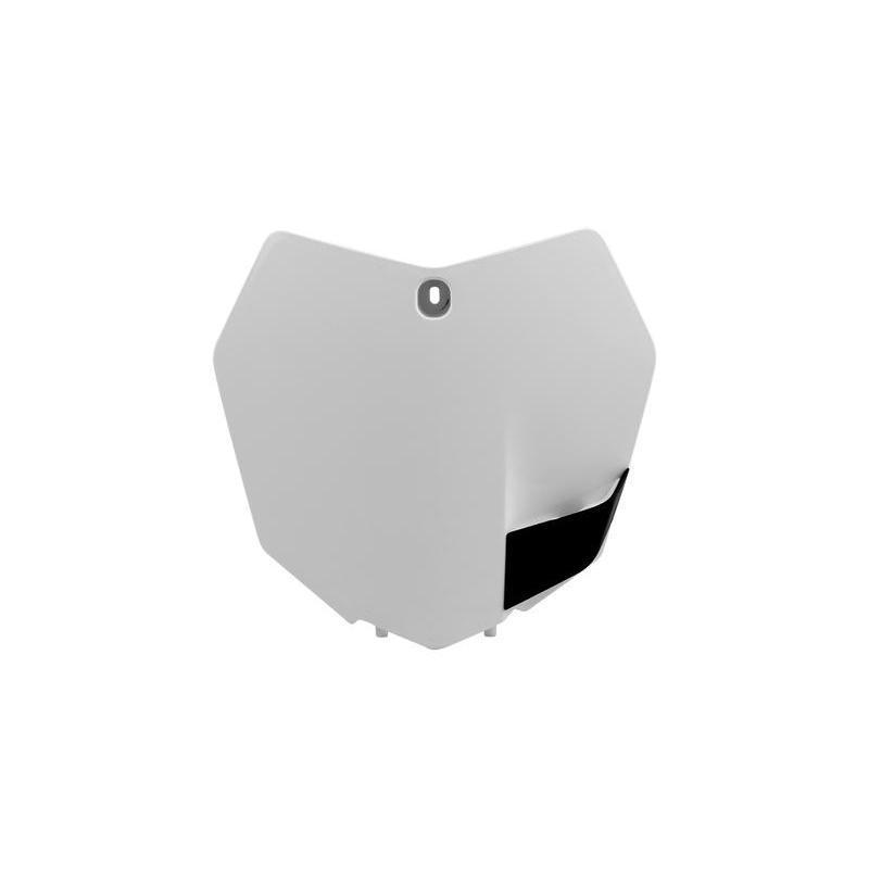 POLISPORT 8658900002 : Porta-números delantero POLISPORT blanco KTM SX85