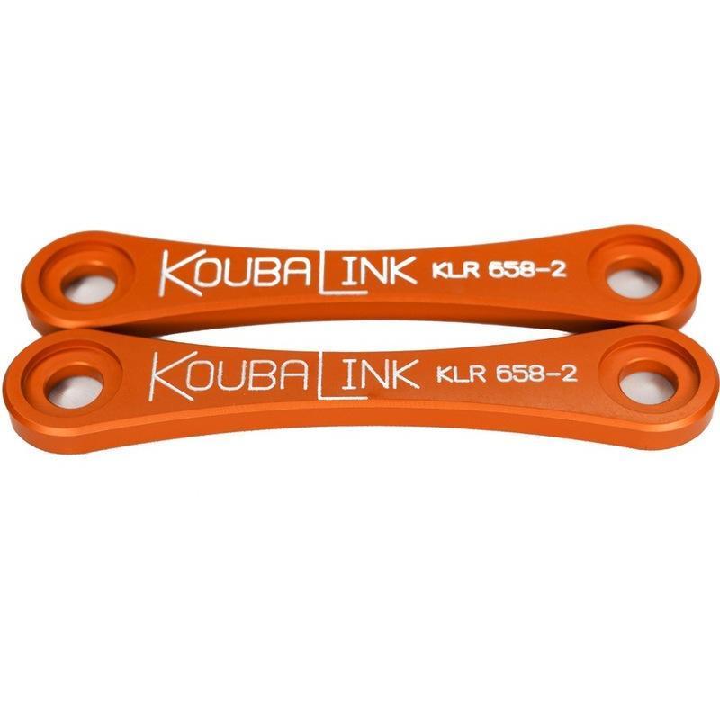 KOUBALINK KLR658-2 : Kit de bajada KOUBALINK (50.8 mm) Gold - Kawasaki KLR650