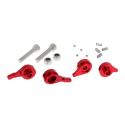 V PARTS KIT-SL1-RED : Kit de tornillos de palanca de freno V PARTS rojo