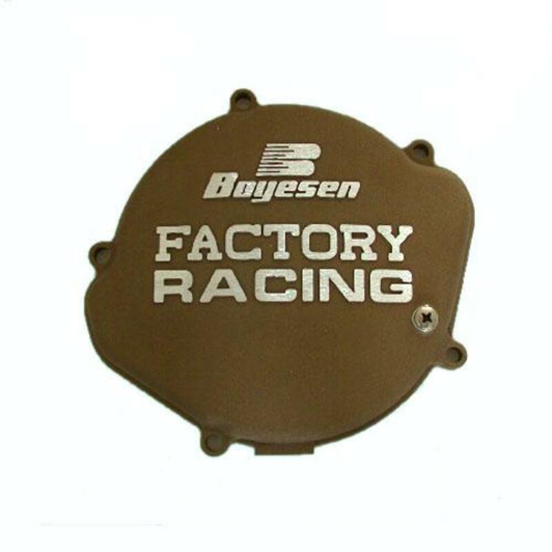 BOYESEN CC-01AM : Tapa de embrague BOYESEN Factory Racing Magnesio Honda CR125R