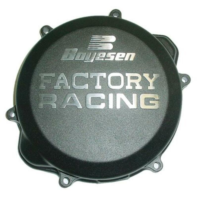 BOYESEN CC-06XB : Tapa de embrague BOYESEN Factory Racing Negra Honda CRF450X