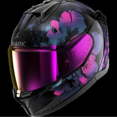 CASCO SHARK D-SKWAL 3 MAYFER NEGRO VIOLE