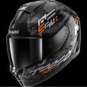 CASCO SHARK RIDILL 2 MOLOKAI NEGRO PLATA