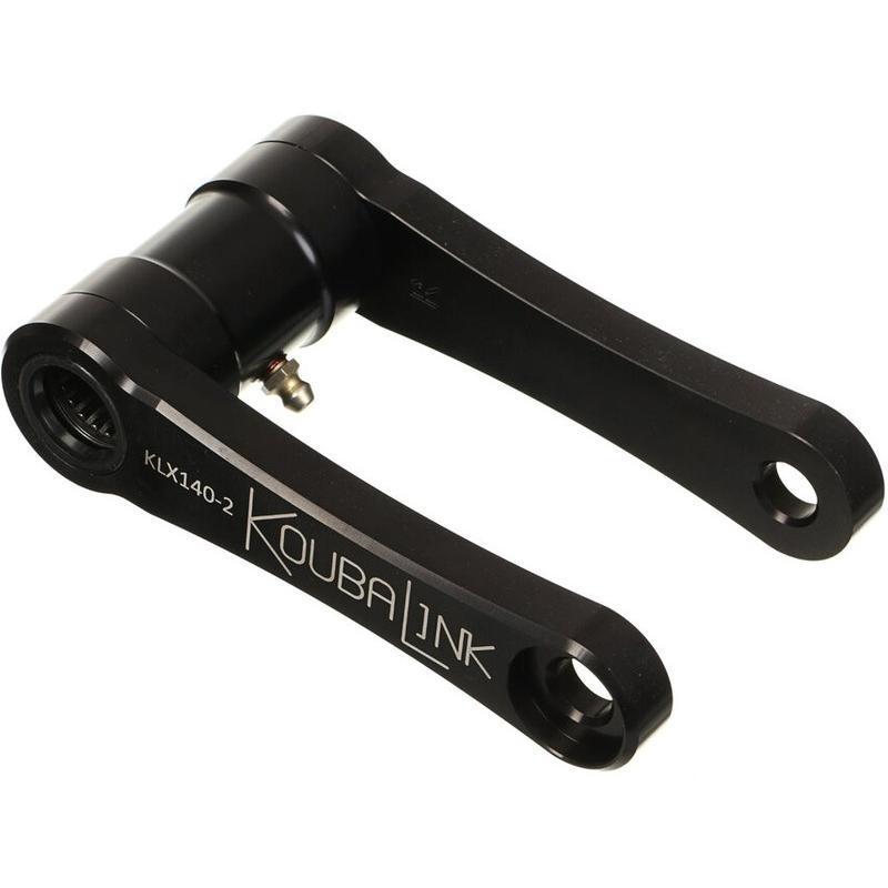 KOUBALINK KLX140-2 : Kit de bajada KOUBALINK (44.5 mm) negro - Kawasaki KLX140 / L / G