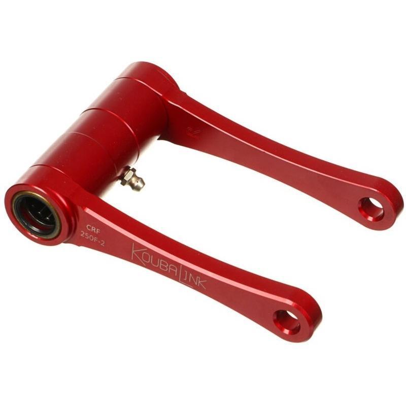 KOUBALINK CRF250F-2 : Kit de bajada KOUBALINK (44.5 mm) rojo - Honda CRF250F