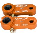 KOUBALINK F650-2 : Kit de bajada KOUBALINK (50.8 mm) naranja - BMW F650 Funduro