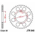 JT SPROCKETS JTR840.38 : Corona JT SPROCKETS acero estándar 840 - Paso 530