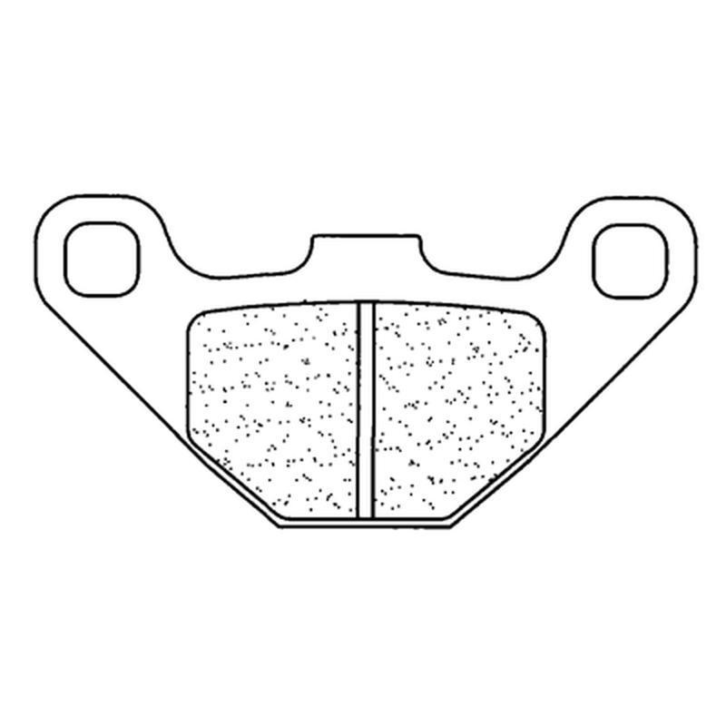 CL BRAKES 2306ATV1 : Juego de pastillas sinterizadas CL BRAKES (2306ATV1)