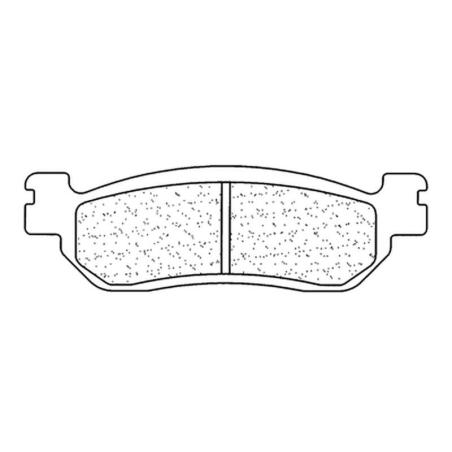 CL BRAKES 2828S4 : Juego de pastillas sinterizadas CL BRAKES (2828S4)