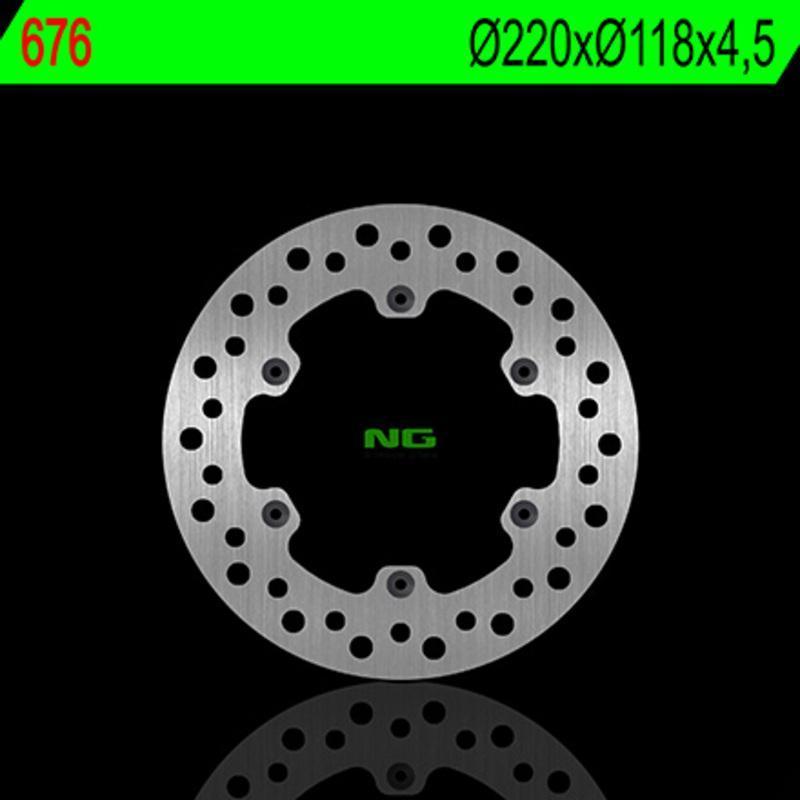 NG BRAKE DISC 676 : Disco de freno NG BRAKES redondo fijo