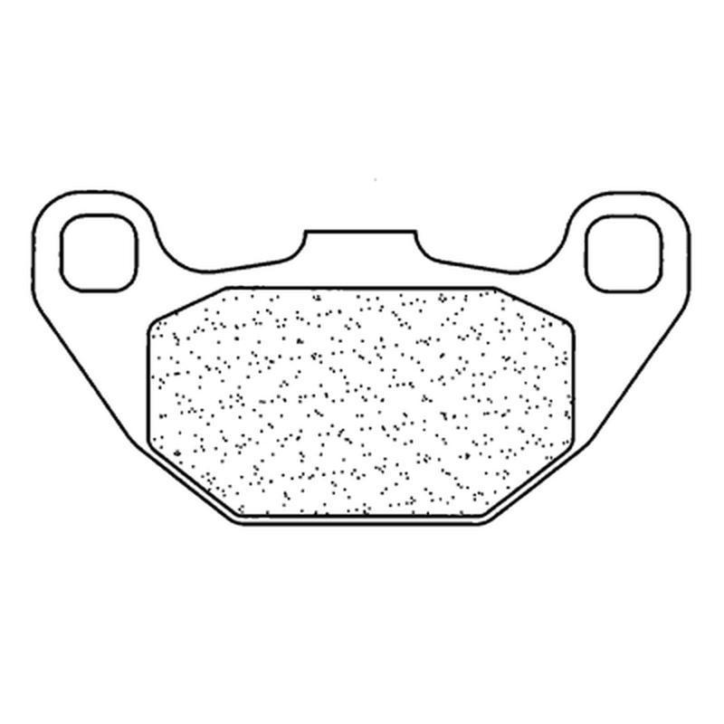 CL BRAKES 3068MSC : Juego de pastillas sinterizadas CL BRAKES (3068MSC)