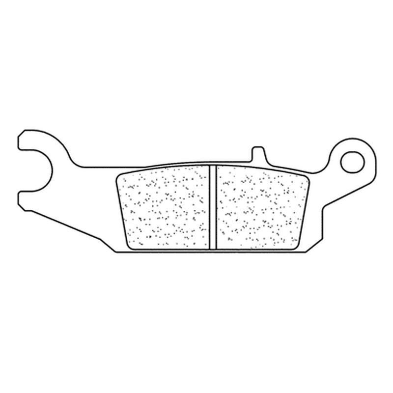 CL BRAKES 1192ATV1 : Juego de pastillas sinterizadas CL BRAKES (1192ATV1)