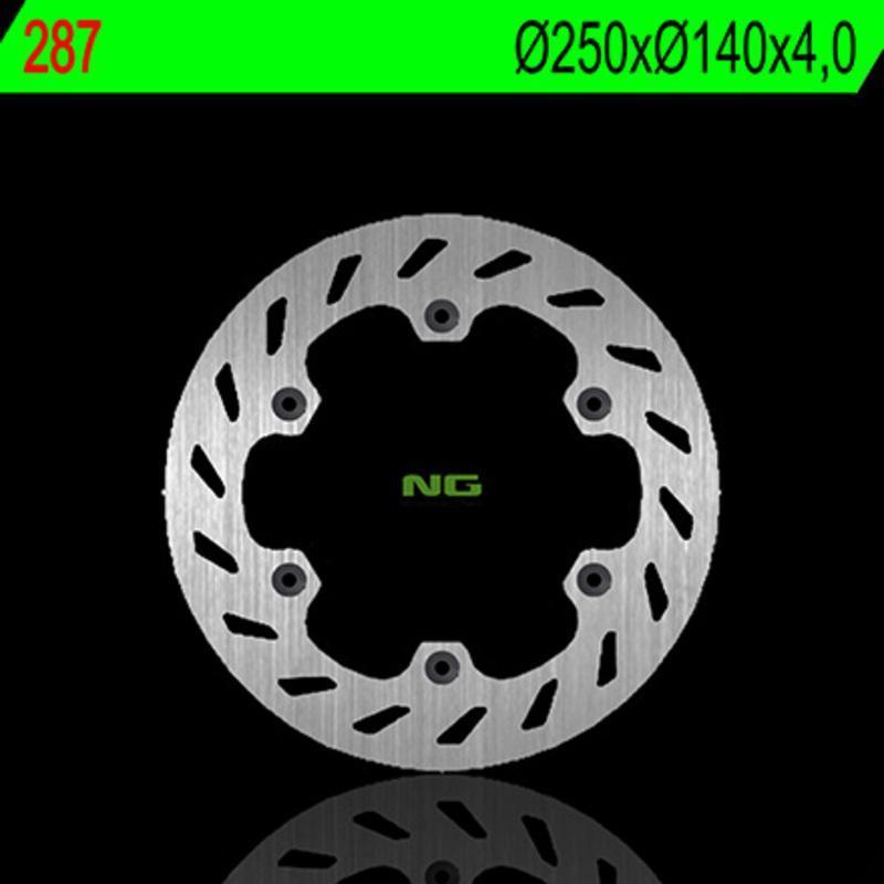 NG BRAKE DISC 287 : Disco de freno NG BRAKES redondo fijo