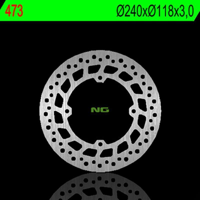 NG BRAKE DISC 473 : Disco de freno NG BRAKES redondo fijo