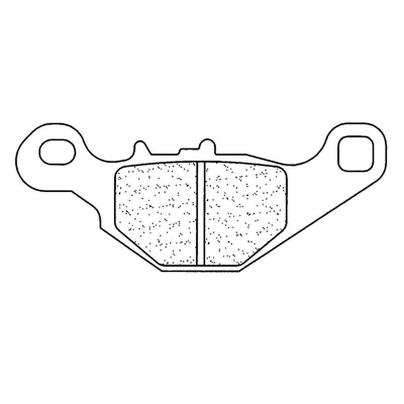 CL BRAKES 1152X59 : Juego de pastillas sinterizadas CL BRAKES (1152X59)