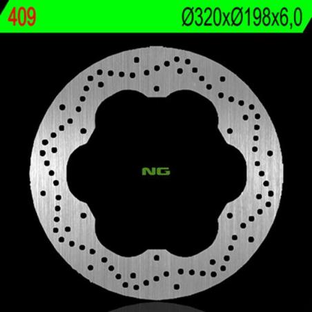 NG BRAKE DISC 409 : Disco de freno NG BRAKES redondo fijo