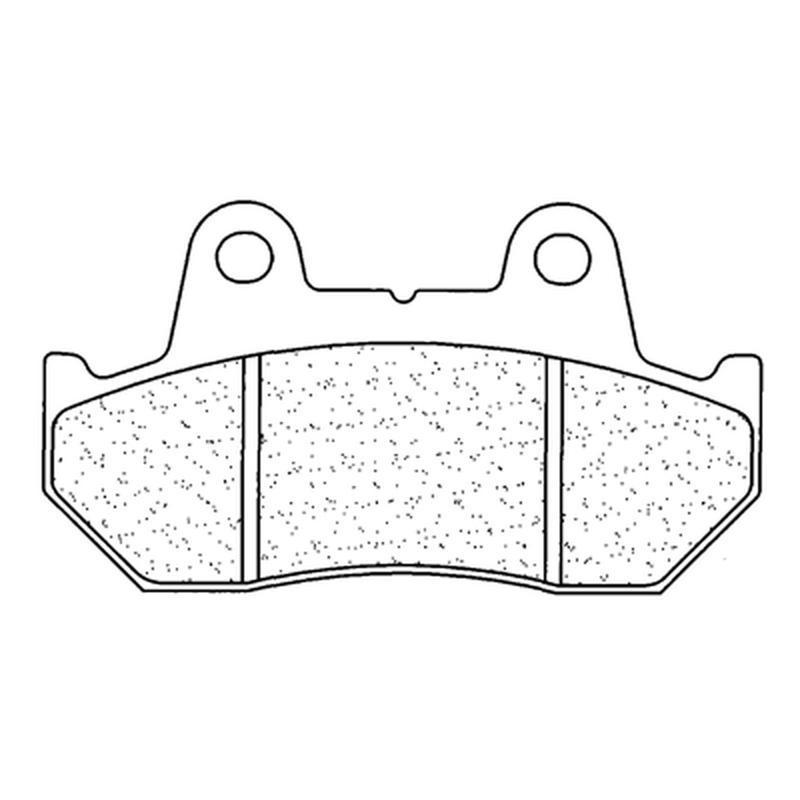 CL BRAKES 2289S4 : Juego de pastillas sinterizadas CL BRAKES (2289S4)