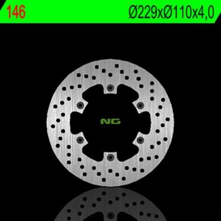 NG BRAKE DISC 146 : Disco de freno NG BRAKES redondo fijo