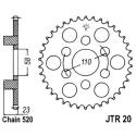 JT SPROCKETS JTR20.41 : Corona JT 20 de acero con 41 dientes