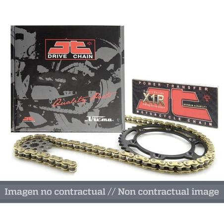 JT DRIVE CHAIN  : Kit cadena JT 520X1R (16-45-102)