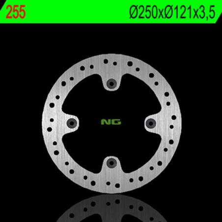 NG BRAKE DISC 255 : Disco de freno NG BRAKES redondo fijo