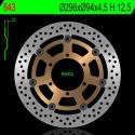 NG BRAKE DISC 643 : Disco de freno NG BRAKES redondo flotante