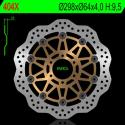 NG BRAKE DISC 404X : Disco de freno NG BRAKES ondulado flotante