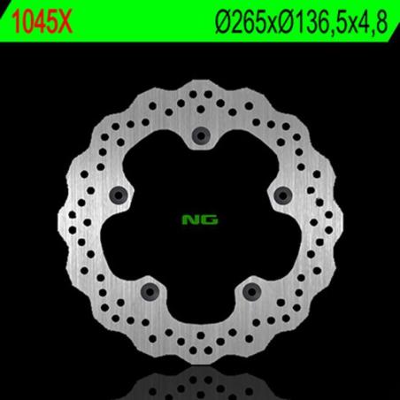 NG BRAKE DISC 1045X : Disco de freno NG BRAKES ondulado fijo