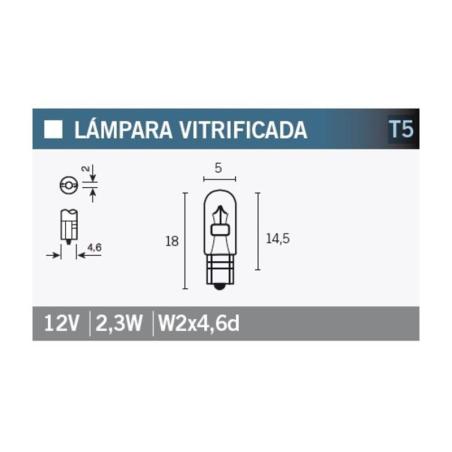 OSRAM 2723 : Caja de 10 lámparas OSRAM 2723