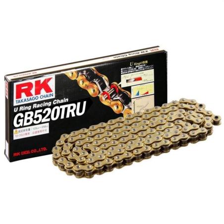 Cadena RK GB520TRU con 120 eslabones oro