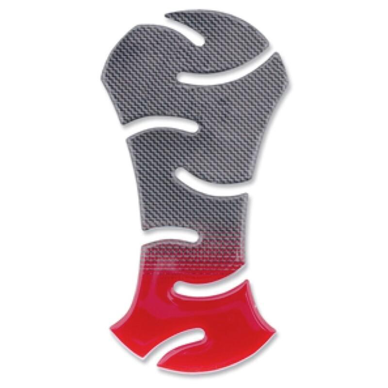 V PARTS SS-712 : Protector de depósito carbono. Rojo