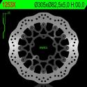 NG BRAKE DISC 1253X : Disco de freno NG BRAKES ondulado flotante