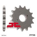 JT SPROCKETS JTF726.15 : Piñón JT SPROCKETS acero estándar 726 - Paso 520