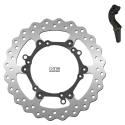 NG BRAKE DISC 1254XK16 : Kit disco de freno sobredimensionado NG BRAKES ondulado flotante