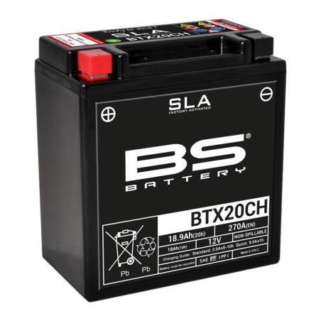 BS BATTERY 300766 : Batería BS BATTERY SLA BTX20CH (FA)