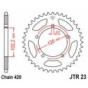 JT SPROCKETS JTR23.47 : Corona JT SPROCKETS acero estándar 23 - Paso 420