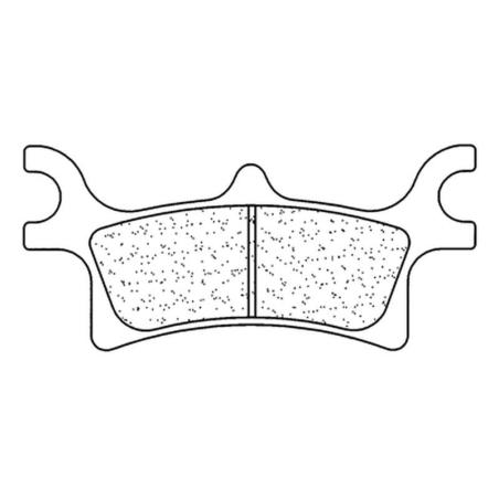 CL BRAKES 1165X59 : Juego de pastillas sinterizadas CL BRAKES (1165X59)