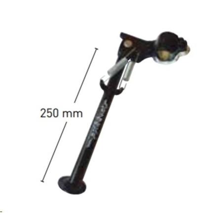 BUZZETTI 4600 : Caballete lateral universal para tubo Ø26-Ø32 – largo 250mm