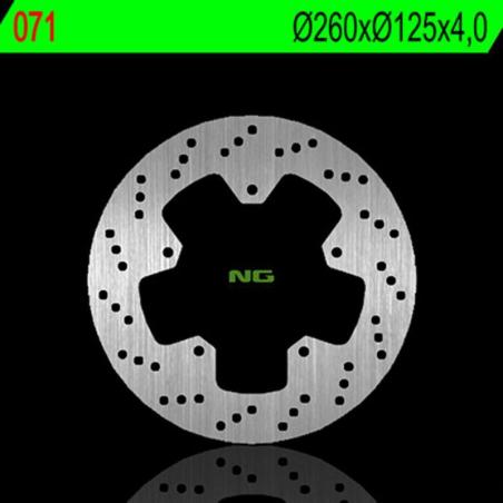 NG BRAKE DISC 071 : Disco de freno NG BRAKES redondo fijo