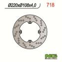 NG BRAKE DISC 718 : Disco de freno NG BRAKES redondo fijo