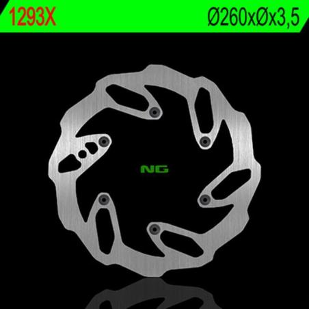 NG BRAKE DISC 1293X : Disco de freno NG BRAKES ondulado fijo