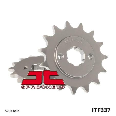 JT SPROCKETS JTF337.14 : Piñón JT SPROCKETS acero estándar 337 - Paso 520