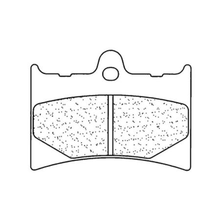 CL BRAKES 2398EN10 : Juego de pastillas sinterizadas CL BRAKES (2398EN10)