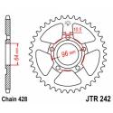 JT SPROCKETS JTR242.53 : Corona JT SPROCKETS acero estándar 242 - Paso 428