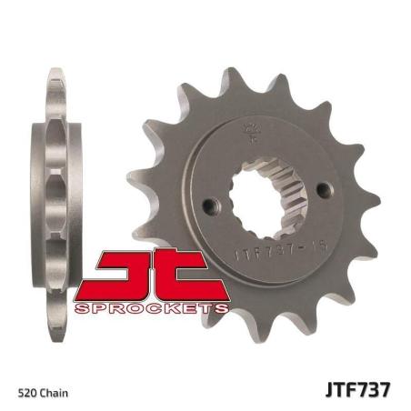 JT SPROCKETS JTF737.15 : Piñon JT 737 de acero con 15 dientes