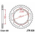 Corona plato transmision trasero