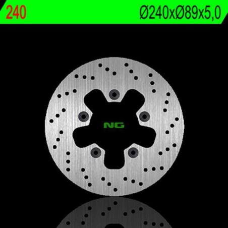 NG BRAKE DISC 240 : Disco de freno NG BRAKES redondo fijo