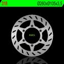 NG BRAKE DISC 318 : Disco de freno NG BRAKES redondo fijo