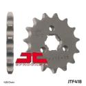 JT SPROCKETS JTF418.14 : Piñon JT 418 de acero con 14 dientes