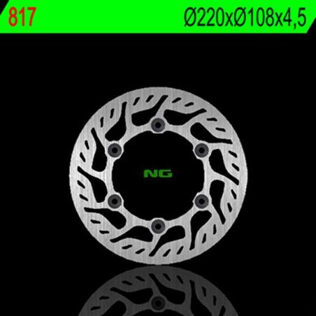 NG BRAKE DISC 817 : Disco de freno NG BRAKES redondo fijo